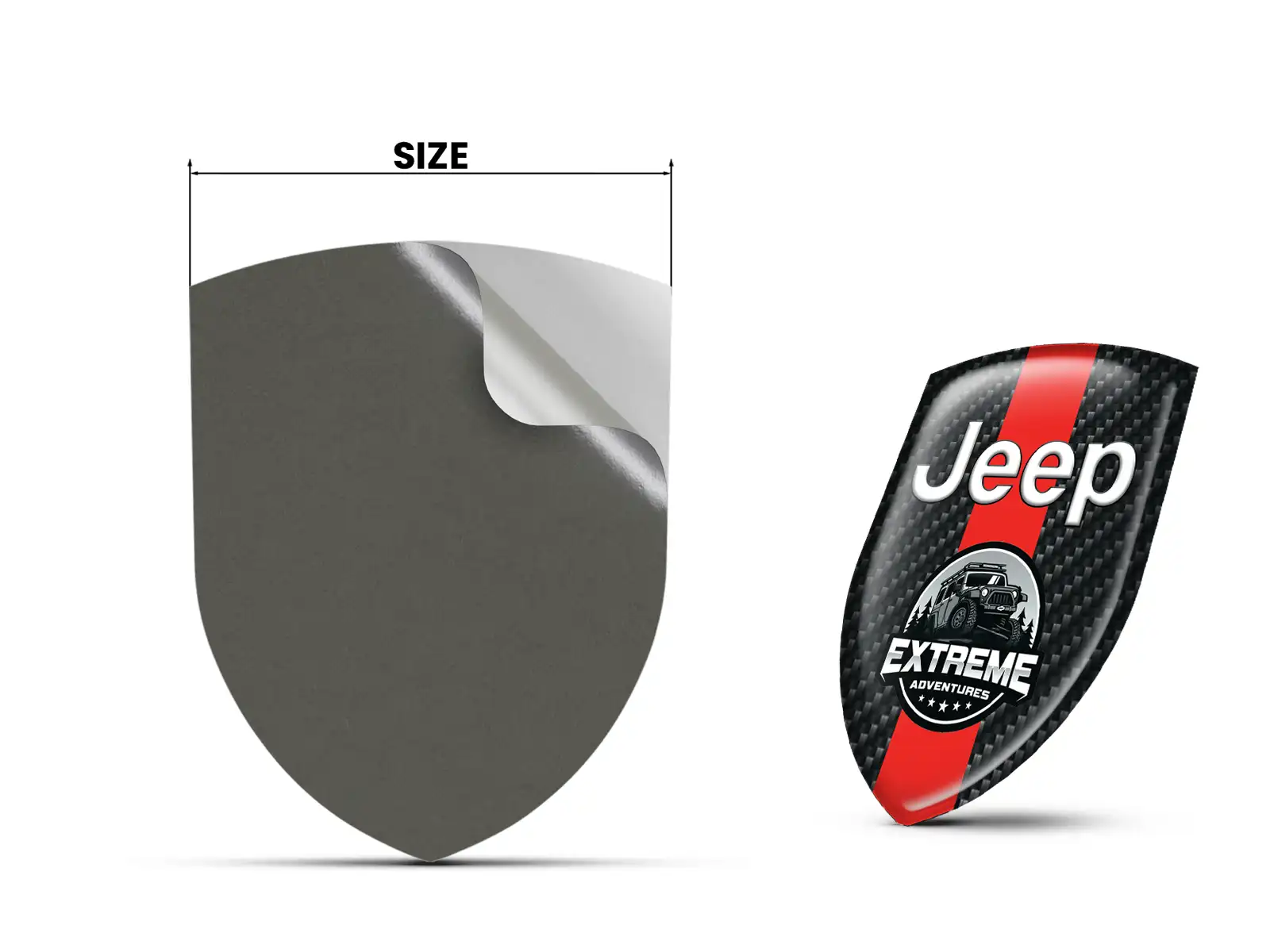 Jeep Pegatinas Logo Personalizadas Resistentes Edición Limitada